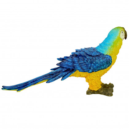 Toscano - Mortimer the Macaw Tropical Parrot Statue