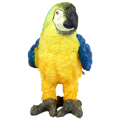 Toscano - Mortimer the Macaw Tropical Parrot Statue