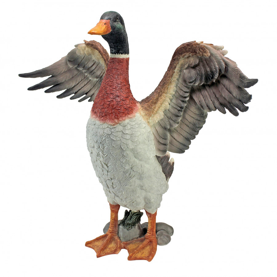 Toscano - Proud Mallard Duck Statue