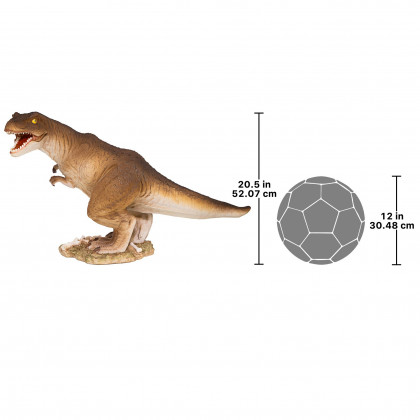 Toscano - Scaled Jurassic T-Rex Raptor Dinosaur Statue