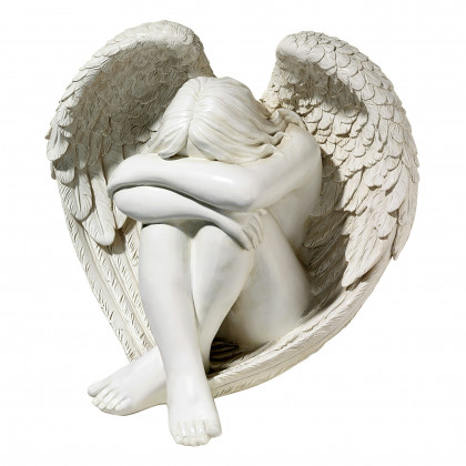 Toscano - Serene Solitude Angel Statue
