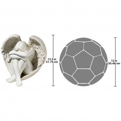 Toscano - Serene Solitude Angel Statue