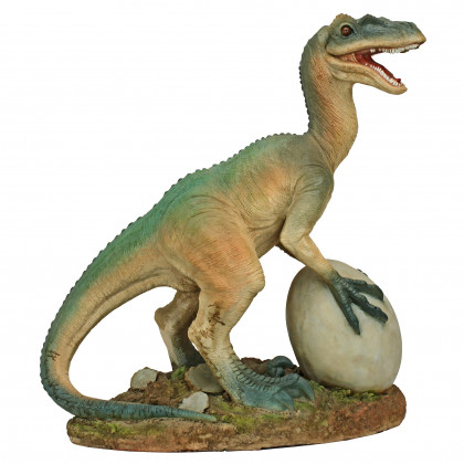 Toscano - The Egg Beater Raptor Dinosaur Statue