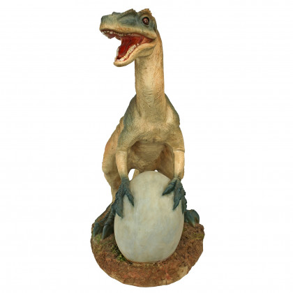 Toscano - The Egg Beater Raptor Dinosaur Statue