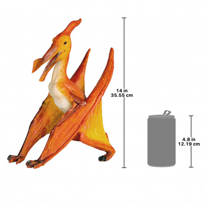 Toscano - Scaled Jurassic Pterodactyl Dinosaur Statue