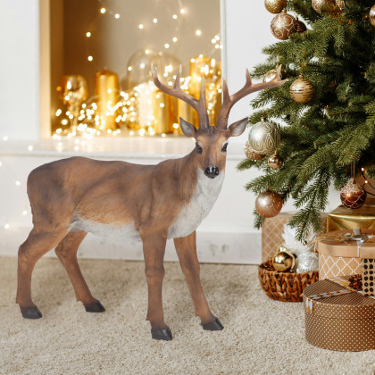 Toscano - Big Rack Buck Deer Statue