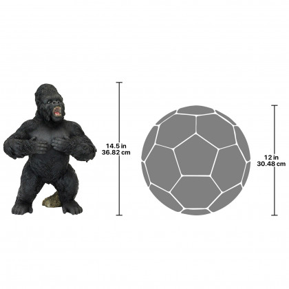 Toscano Great Ape Monster Jungle Animal Statue - Large