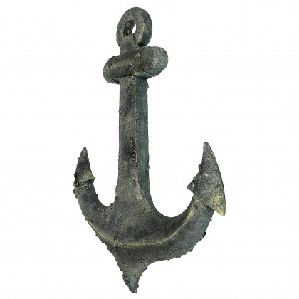 Toscano - Ahoy There Maritime Anchor Wall Sculpture