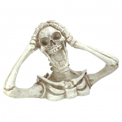 Toscano Shriek the Screaming Skeleton Statue - Large