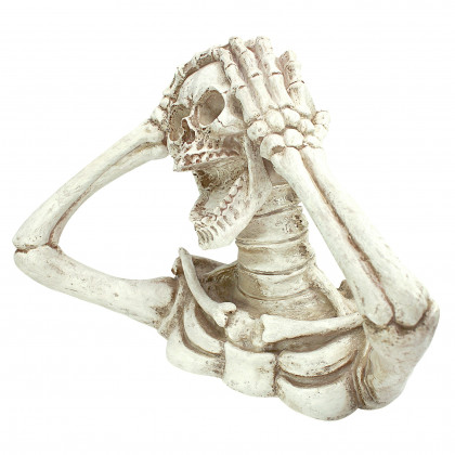 Toscano Shriek the Screaming Skeleton Statue - Large