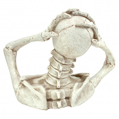 Toscano Shriek the Screaming Skeleton Statue - Large