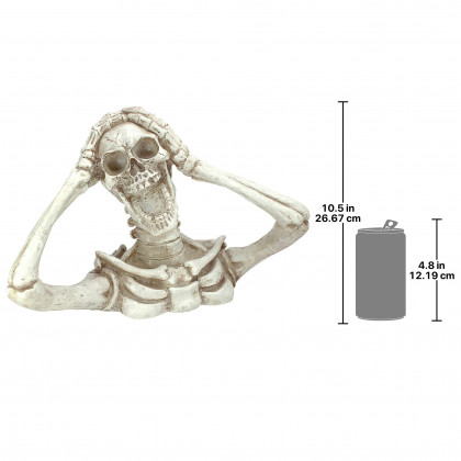 Toscano Shriek the Screaming Skeleton Statue - Large