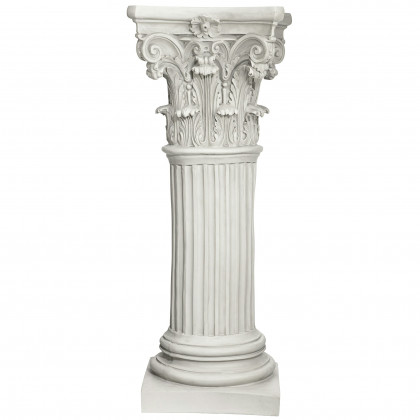 Toscano The Corinthian Large Pillar Pedestal