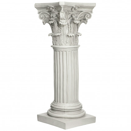 Toscano The Corinthian Large Pillar Pedestal