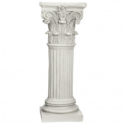 Toscano The Corinthian Large Pillar Pedestal