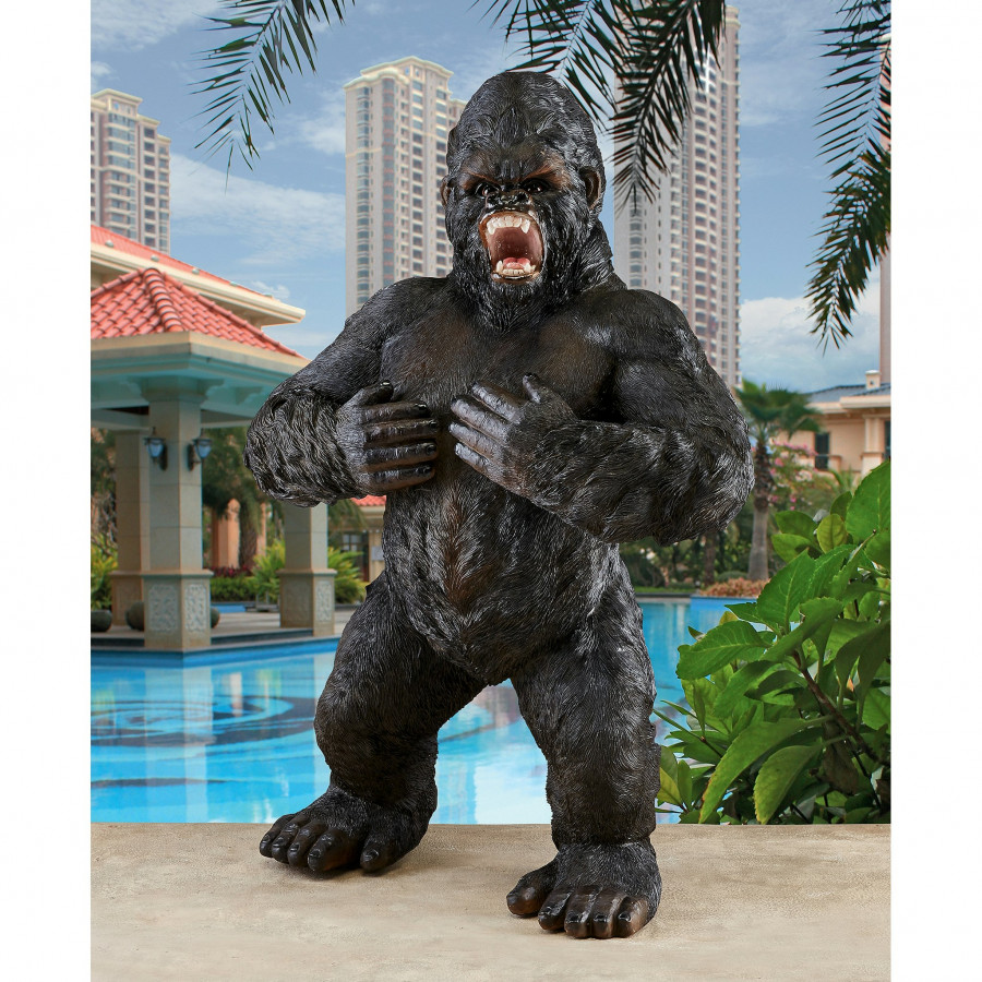 Toscano Great Ape Monster Jungle Animal Statue - Giant