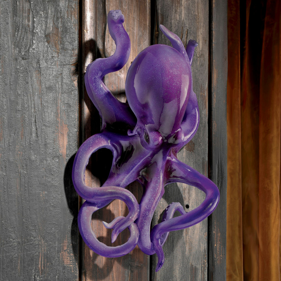 Toscano - Tenacious Tentacles Octopus Wall Sculpture