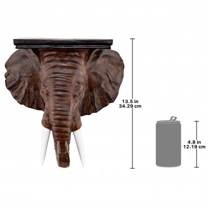 Toscano - Lord Earl Houghton Elephant Wall Bracket