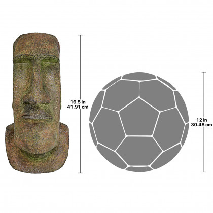 Toscano Easter Island Ahu Akivi Moai Monolith Statue - Medium