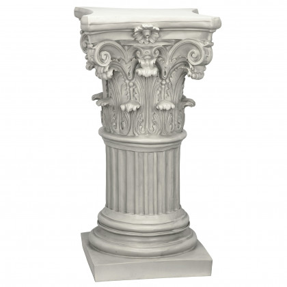 Toscano The Corinthian Medium Pillar Pedestal
