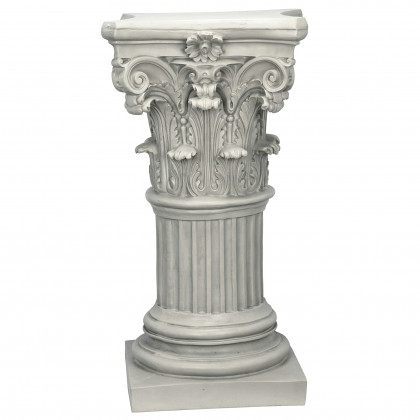 Toscano The Corinthian Medium Pillar Pedestal