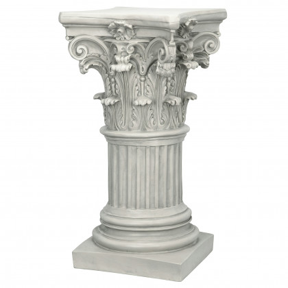 Toscano The Corinthian Medium Pillar Pedestal