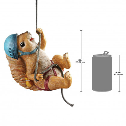 Toscano - Skylerthe Climbing Squirrel Statue