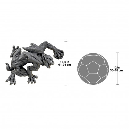 Toscano - Slither and Squirm Gargoyle Wall Sculpture