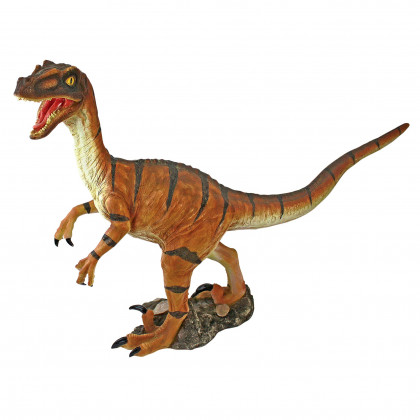 Toscano - Velociraptor Scaled Dinosaur Statue