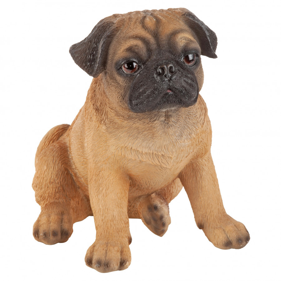 Toscano - Pug Puppy Partner Collectible Dog Statue