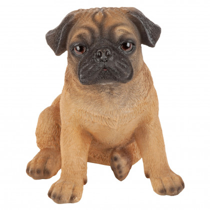 Toscano - Pug Puppy Partner Collectible Dog Statue