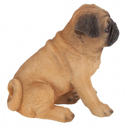 Toscano - Pug Puppy Partner Collectible Dog Statue
