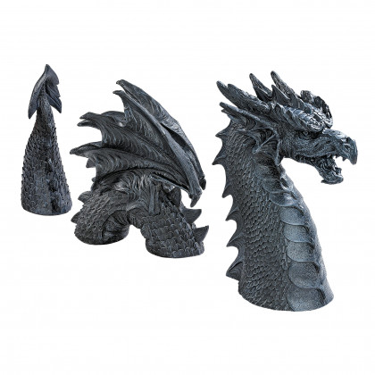 Toscano - The Dragon of Falkenberg Castle Moat Lawn Statue