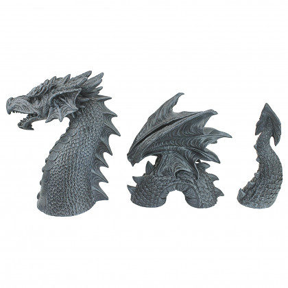Toscano - The Dragon of Falkenberg Castle Moat Lawn Statue