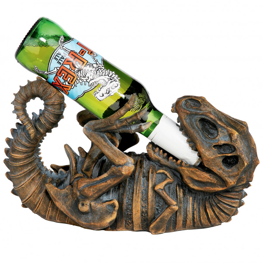 Toscano - Bone Dry Dino Drinker T-Rex Skeleton Beverage Holder