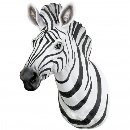 Toscano - Serengeti Zebra Trophy Wall Sculpture