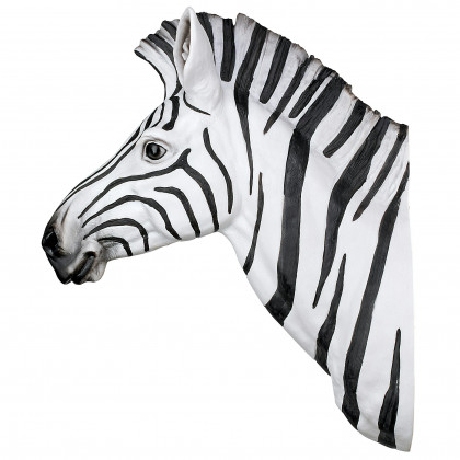 Toscano - Serengeti Zebra Trophy Wall Sculpture