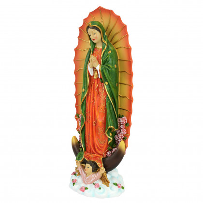 Toscano The Virgin of Guadalupe Religious Statue - Petite