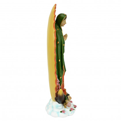 Toscano The Virgin of Guadalupe Religious Statue - Petite