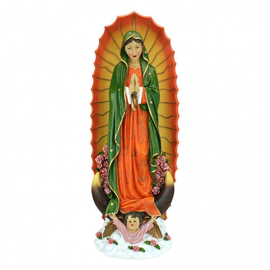 Toscano The Virgin of Guadalupe Religious Statue - Large