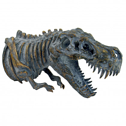 Toscano - Bones of the Dinosaur T-Rex Skeleton Wall Sculpture