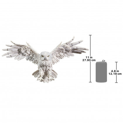 Toscano Mystical Spirit Owl Wall Sculpture - Medium