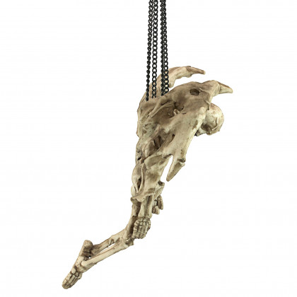 Toscano - Suspending Death Gothic Hanging Skeleton Sculpture