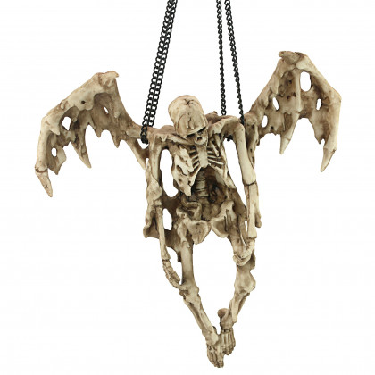 Toscano - Suspending Death Gothic Hanging Skeleton Sculpture