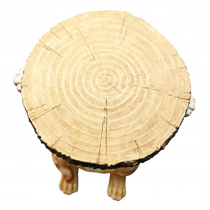 Toscano - Tabby at Your Service Cat Sculptural Side Table in Designer Resin