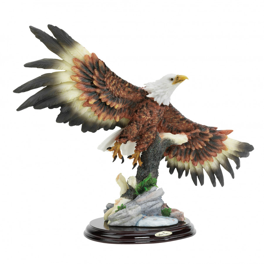 Toscano - Wingspan Bald Eagle Statue