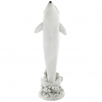 Toscano Tropical Tale Leaping Dolphin Piped Garden Statue - Medium