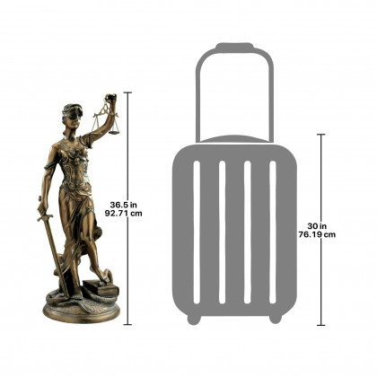 Toscano - Themis Goddess of Justice Extra Large Statue