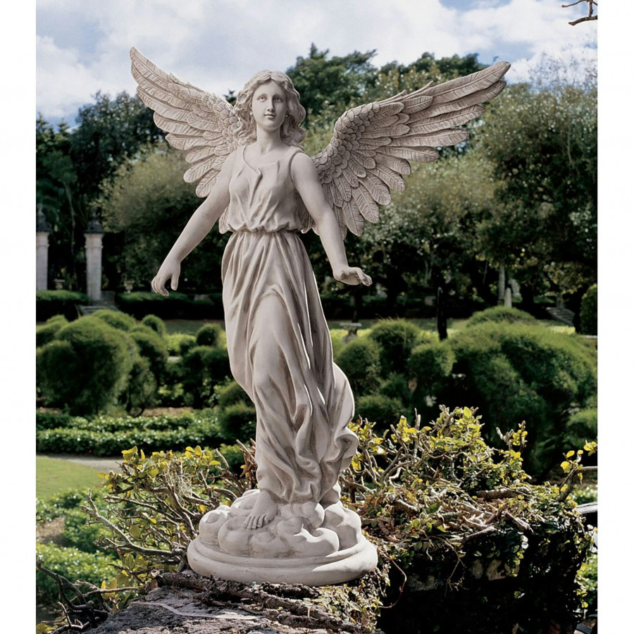Toscano Angel of Patience Statue - Large