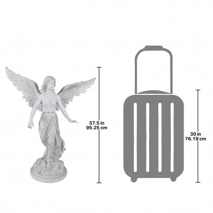 Toscano Angel of Patience Statue - Large